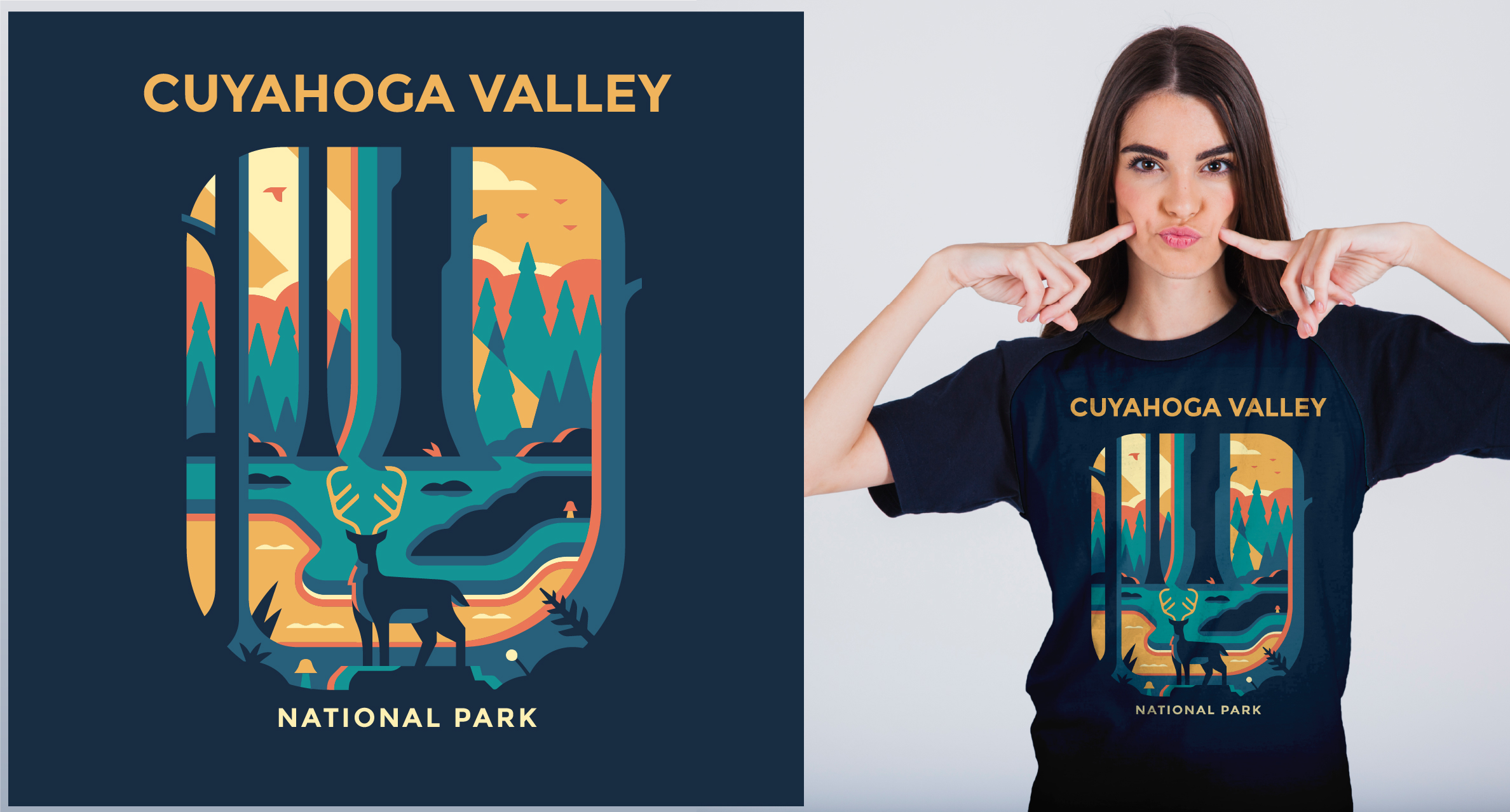 Design de T-shirt par Andre Swaby Creative Studio pour Appalachian Outfitters | Design #34378598