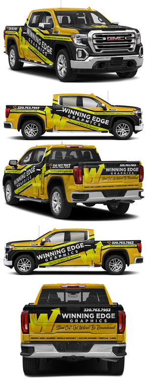Car Wrap Design by AZ_Studio for Winning Edge Graphics, Inc. | Design: #34383662