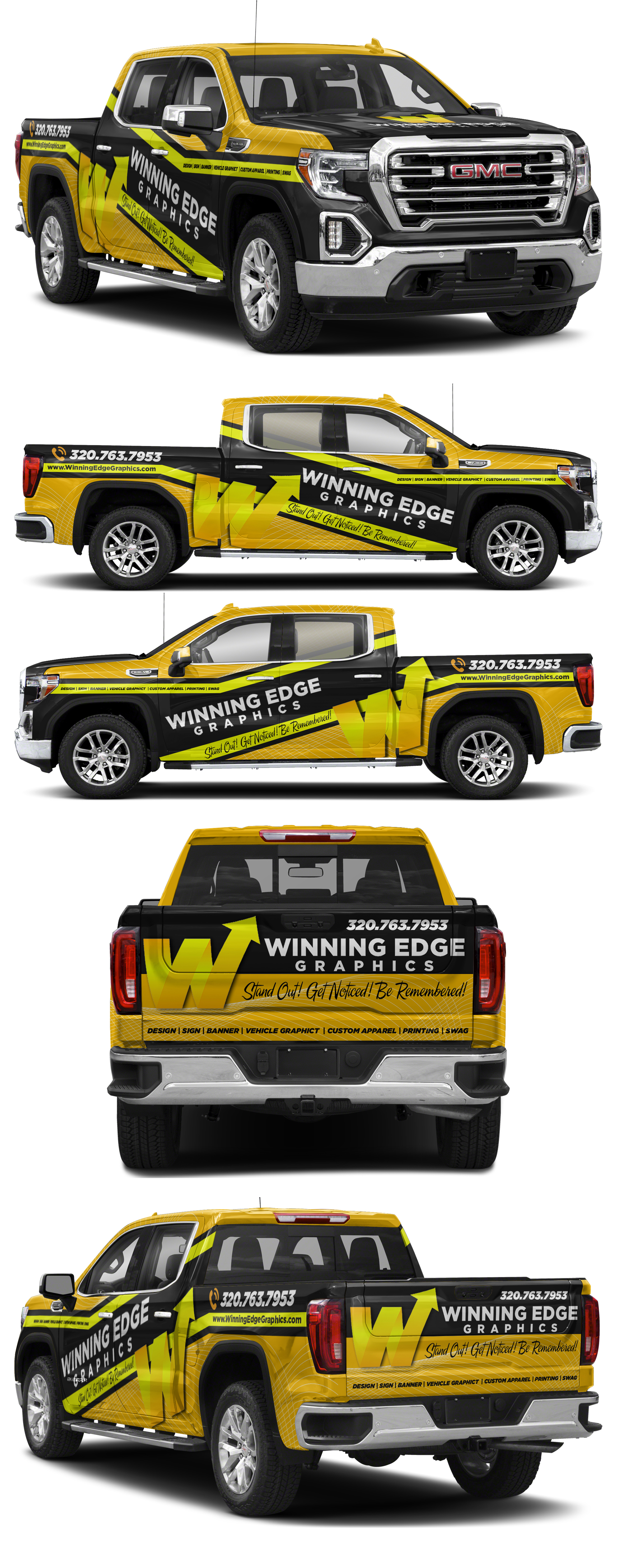 Car Wrap Design by AZ_Studio for Winning Edge Graphics, Inc. | Design #34409434