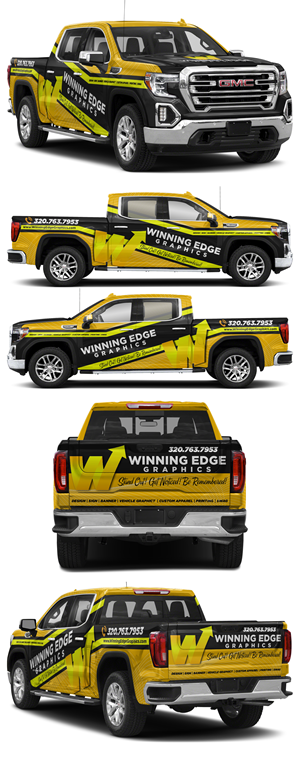 Car Wrap Design by AZ_Studio for Winning Edge Graphics, Inc. | Design: #34409434