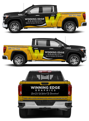 Car Wrap Design by Yayan gesuter for Winning Edge Graphics, Inc. | Design: #34379886