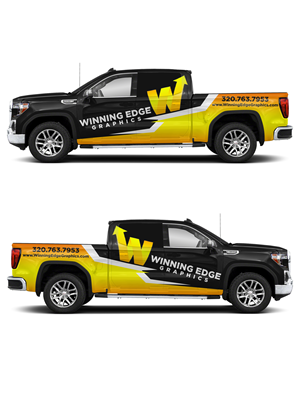 Car Wrap Design by Yayan gesuter for Winning Edge Graphics, Inc. | Design: #34384310