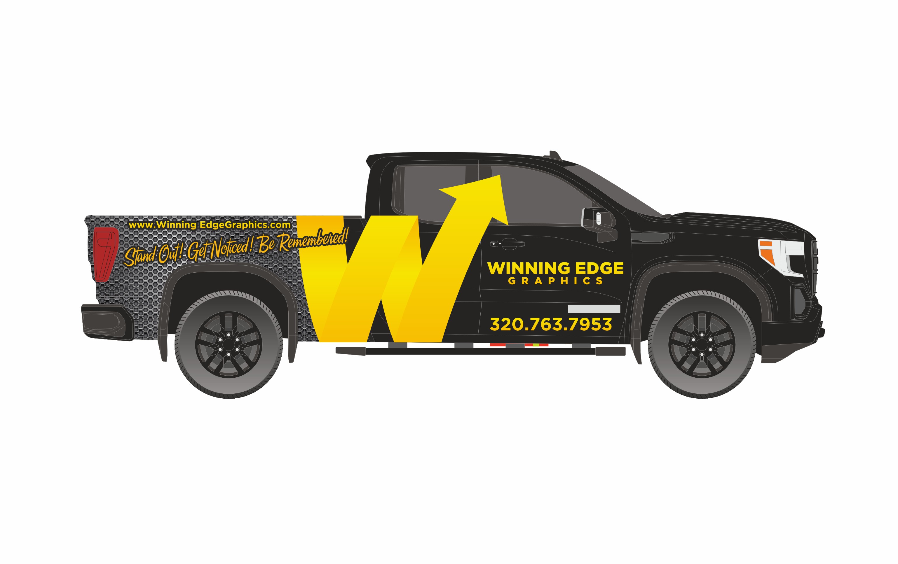 Car Wrap Design by Maestroto for Winning Edge Graphics, Inc. | Design #34384613