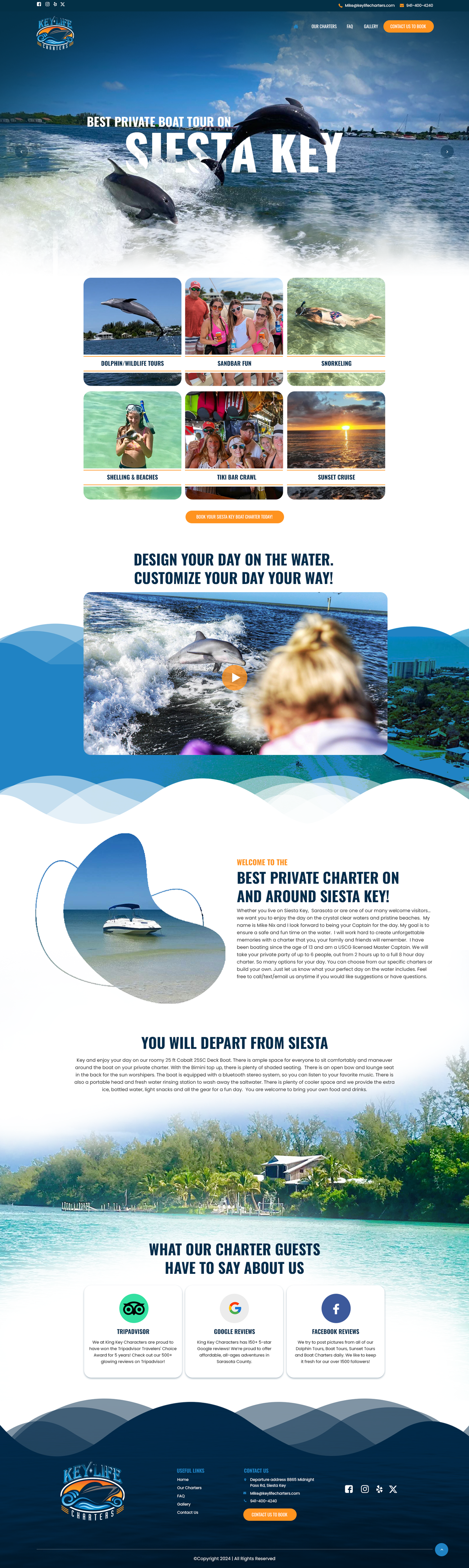 Web-Design von nzdesigners für Key Life Charters | Design #34402573