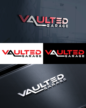 Logo Design for Equipment Business - Vaulted Garage