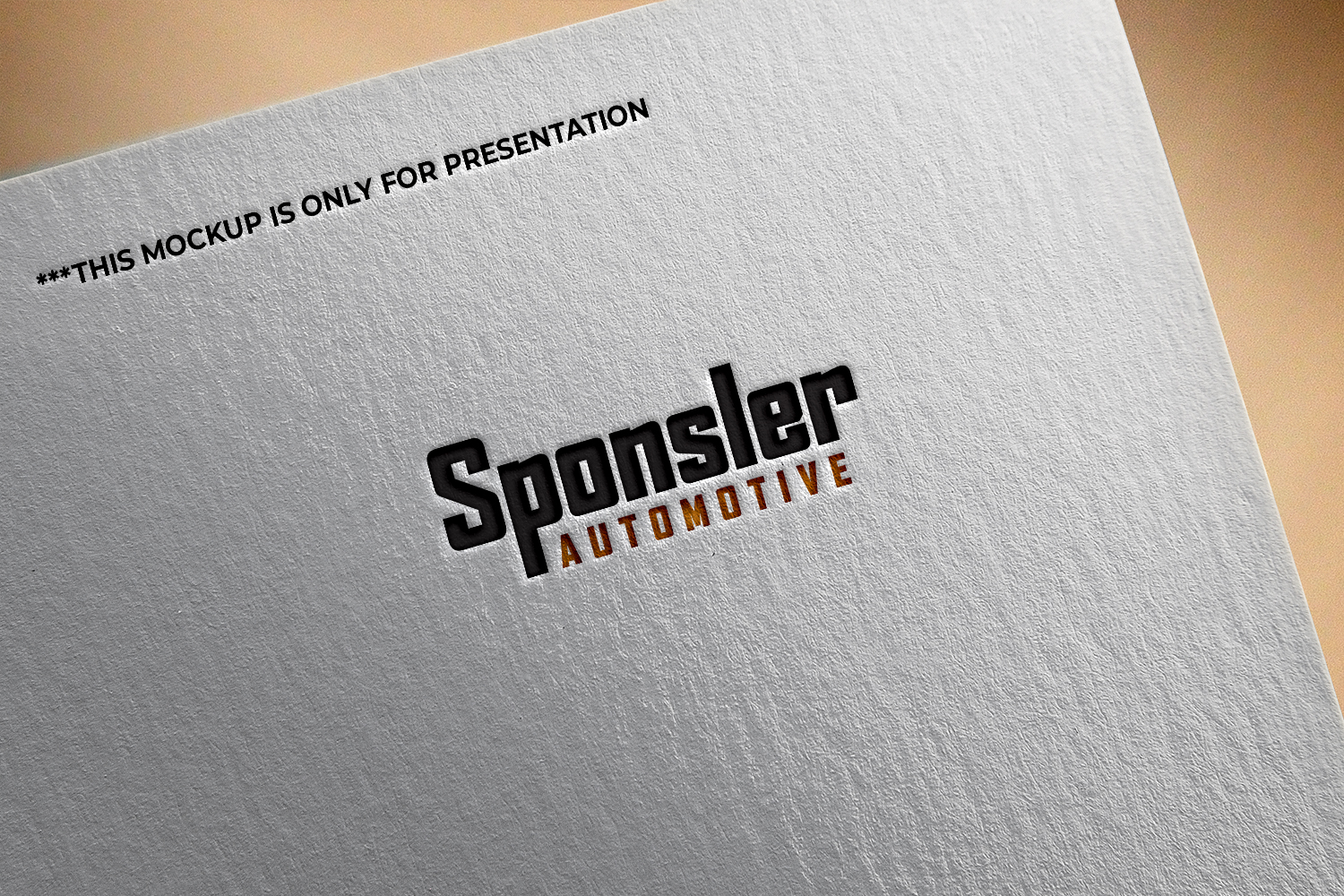 Diseño de Logo por Widi Nalendra para Sponsler Automotive | Diseño #34400627