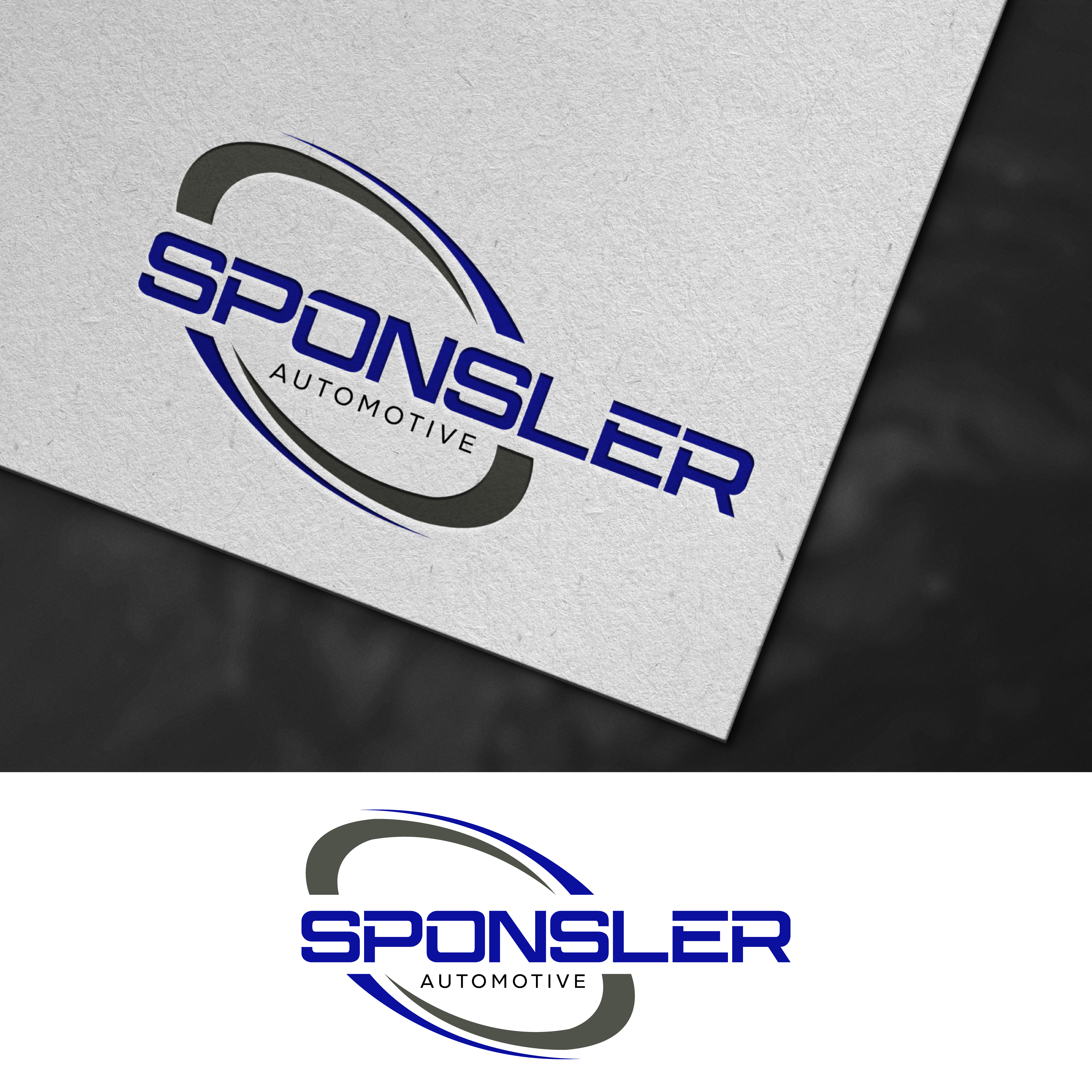 Logo Design by AKTech for Sponsler Automotive | Design #34409333