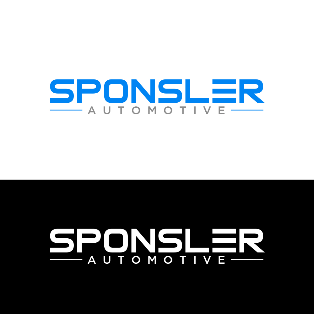 Logo Design by Noor Ezz for Sponsler Automotive | Design #34384877