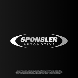 Diseño de Logo por MasMasDesign para Sponsler Automotive | Diseño: #34389254