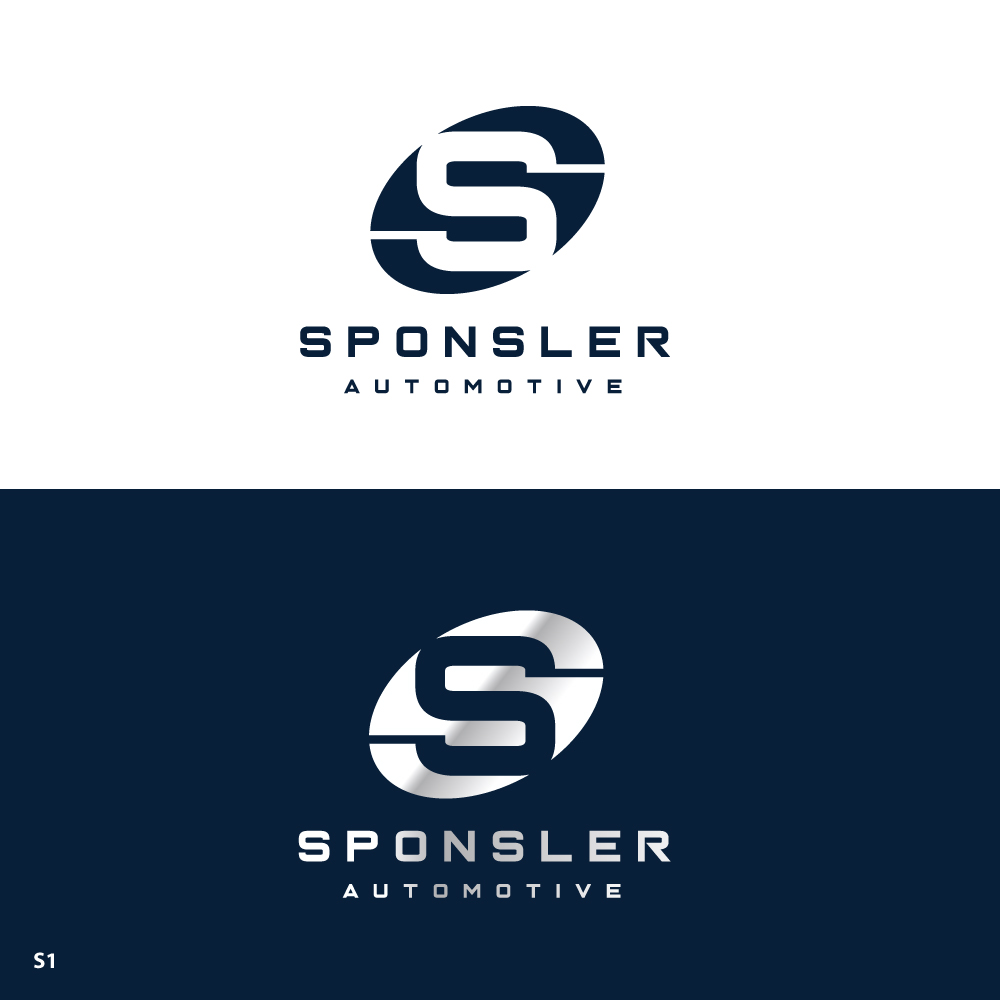 Logo Design by Sujit Banerjee for Sponsler Automotive | Design #34389850