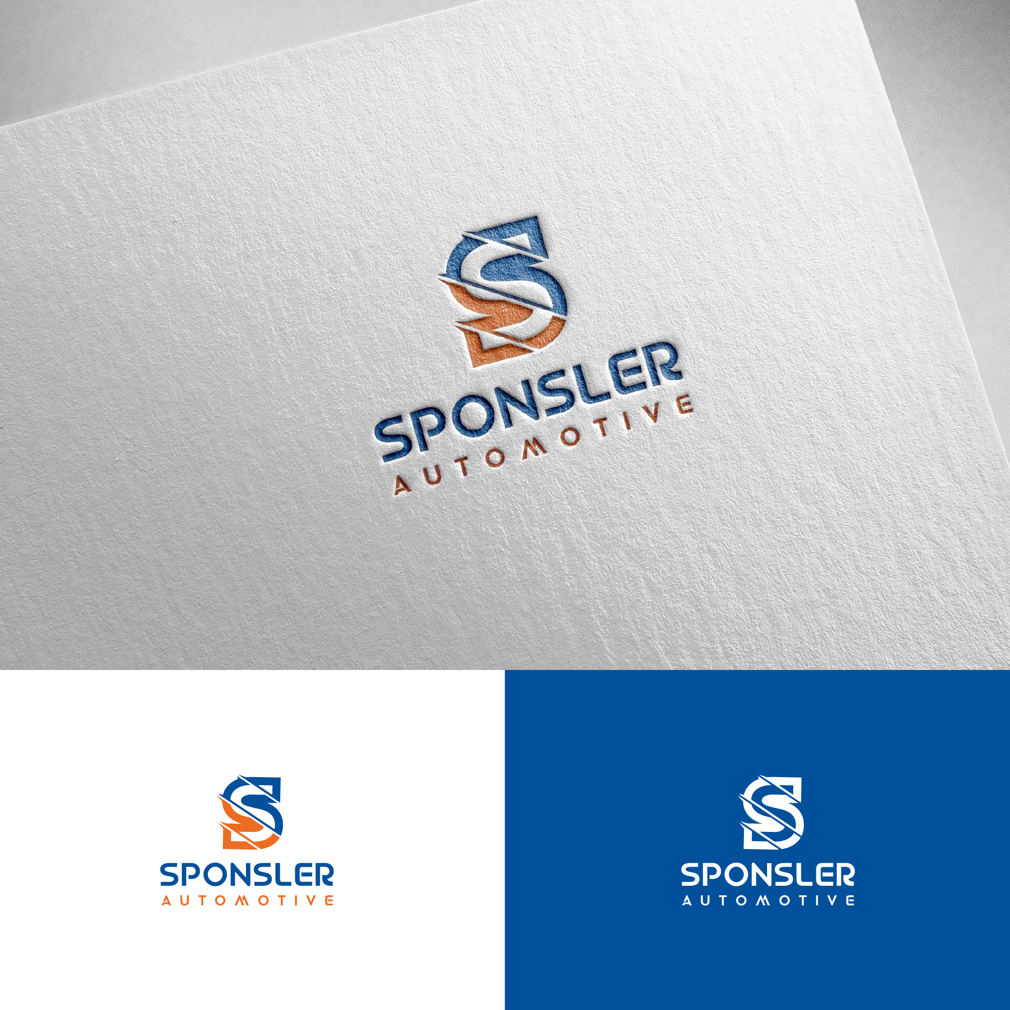 Logo Design by alzac for Sponsler Automotive | Design #34420000