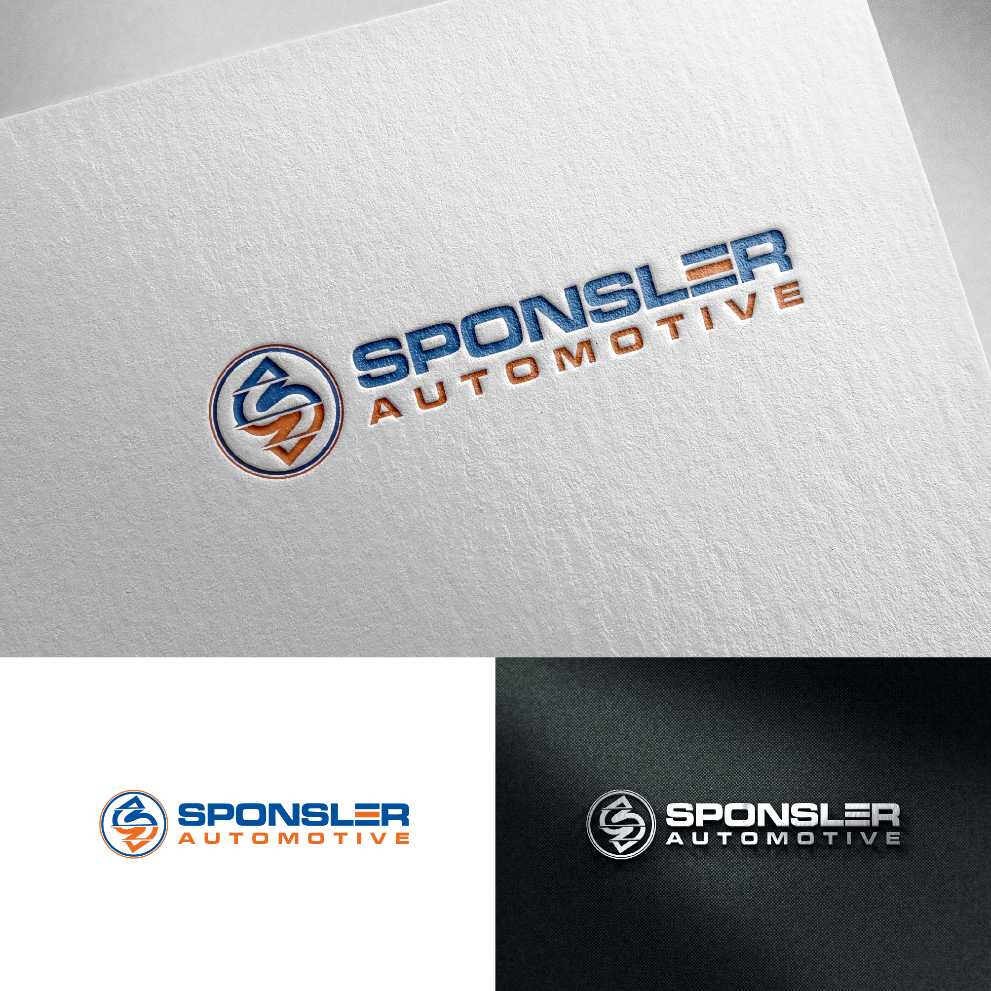 Logo Design by alzac for Sponsler Automotive | Design #34420056