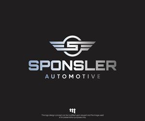 Logo Design by MBARO for Sponsler Automotive | Design: #34420822