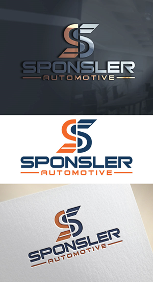 Logo Design by AB design ..... for Sponsler Automotive | Design: #34385728