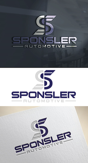 Logo Design by AB design ..... for Sponsler Automotive | Design: #34385792