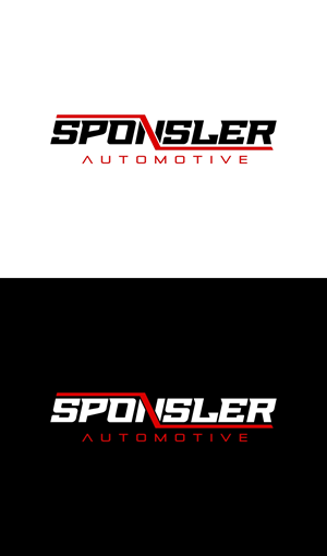 Logo Design by 92logo for Sponsler Automotive | Design: #34403329