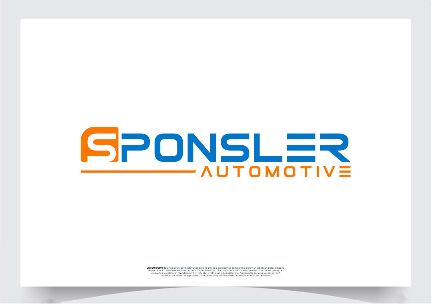 Logo Design by Soonia for Sponsler Automotive | Design #34385214