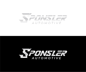 Logo Design by AlphabetZero.co.uk for Sponsler Automotive | Design: #34411420