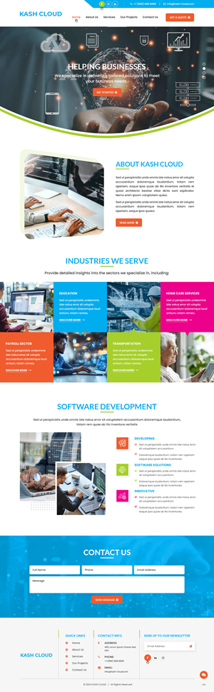 Web Design by pb for this project | Design: #34391966