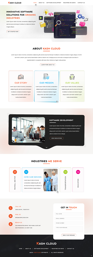 Web Design by pb for this project | Design: #34391977