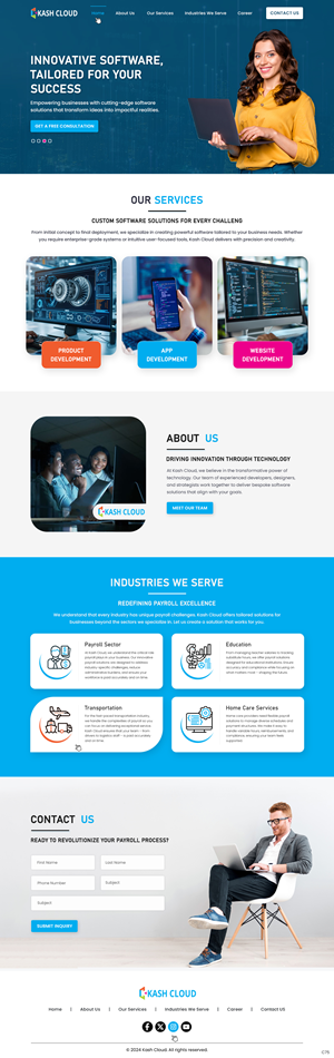 Web Design by pb for this project | Design: #34391981