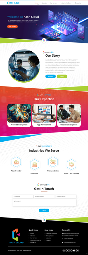 Web Design by pb for this project | Design: #34398391