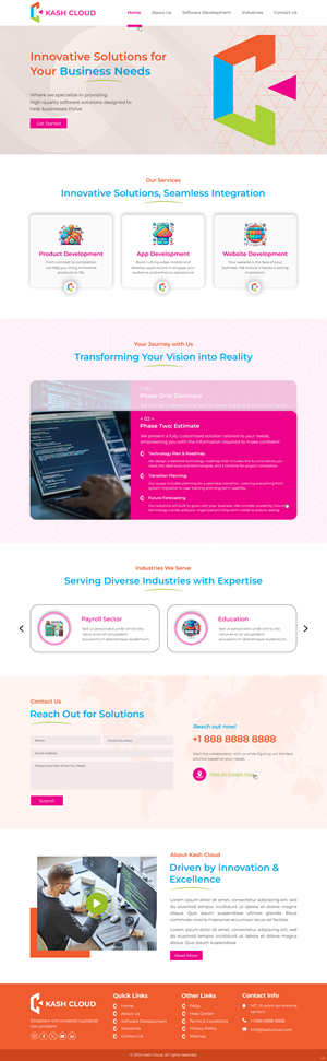Web Design by pb for this project | Design: #34464692