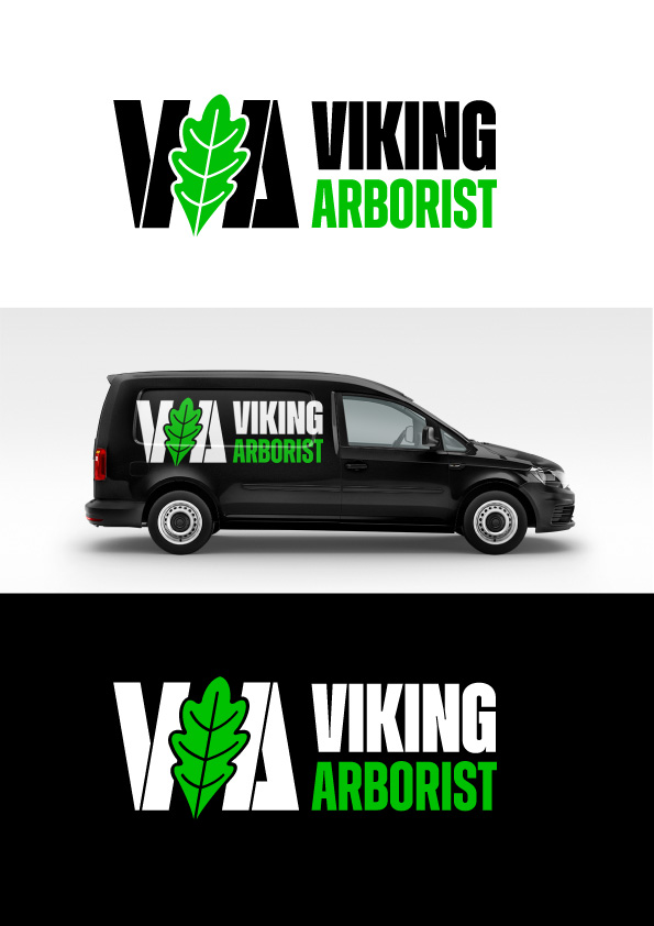 Logo Design by Sergio Coelho for Viking Arbor  | Design #34407783