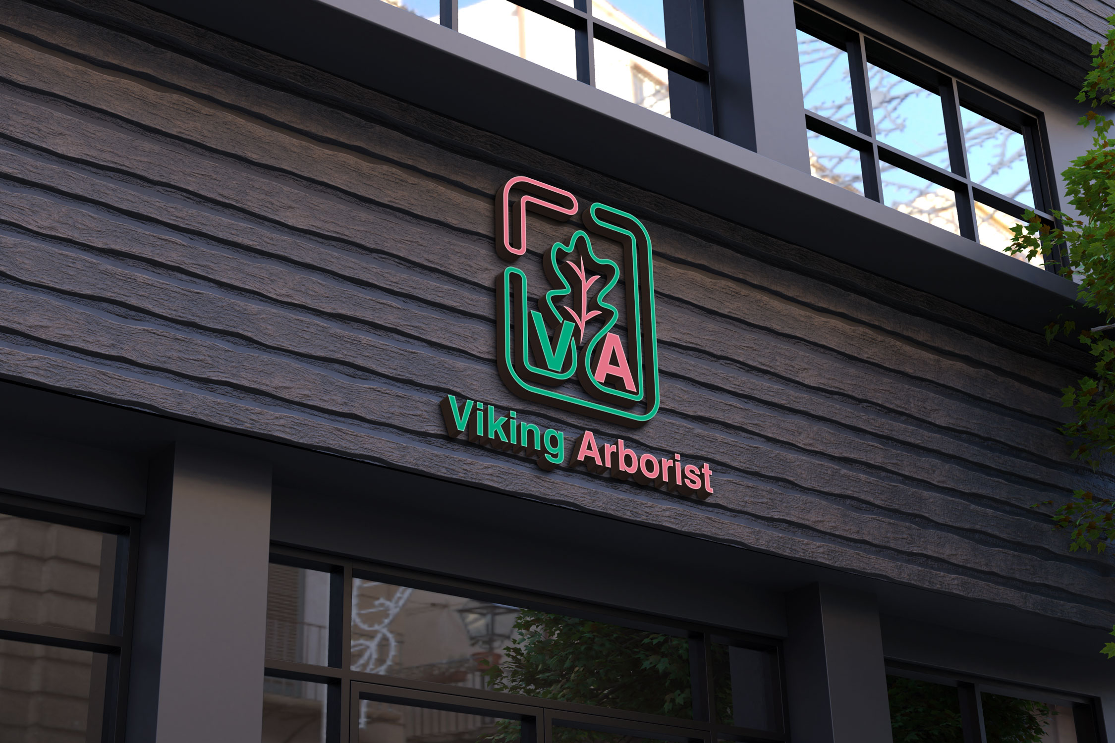 Logo Design by Kavth for Viking Arbor  | Design #34414009