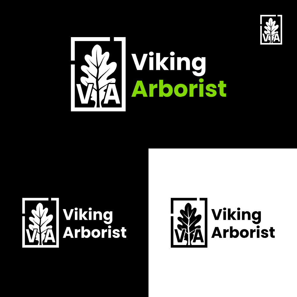 Logo Design by Heiwa Sign for Viking Arbor  | Design #34421645
