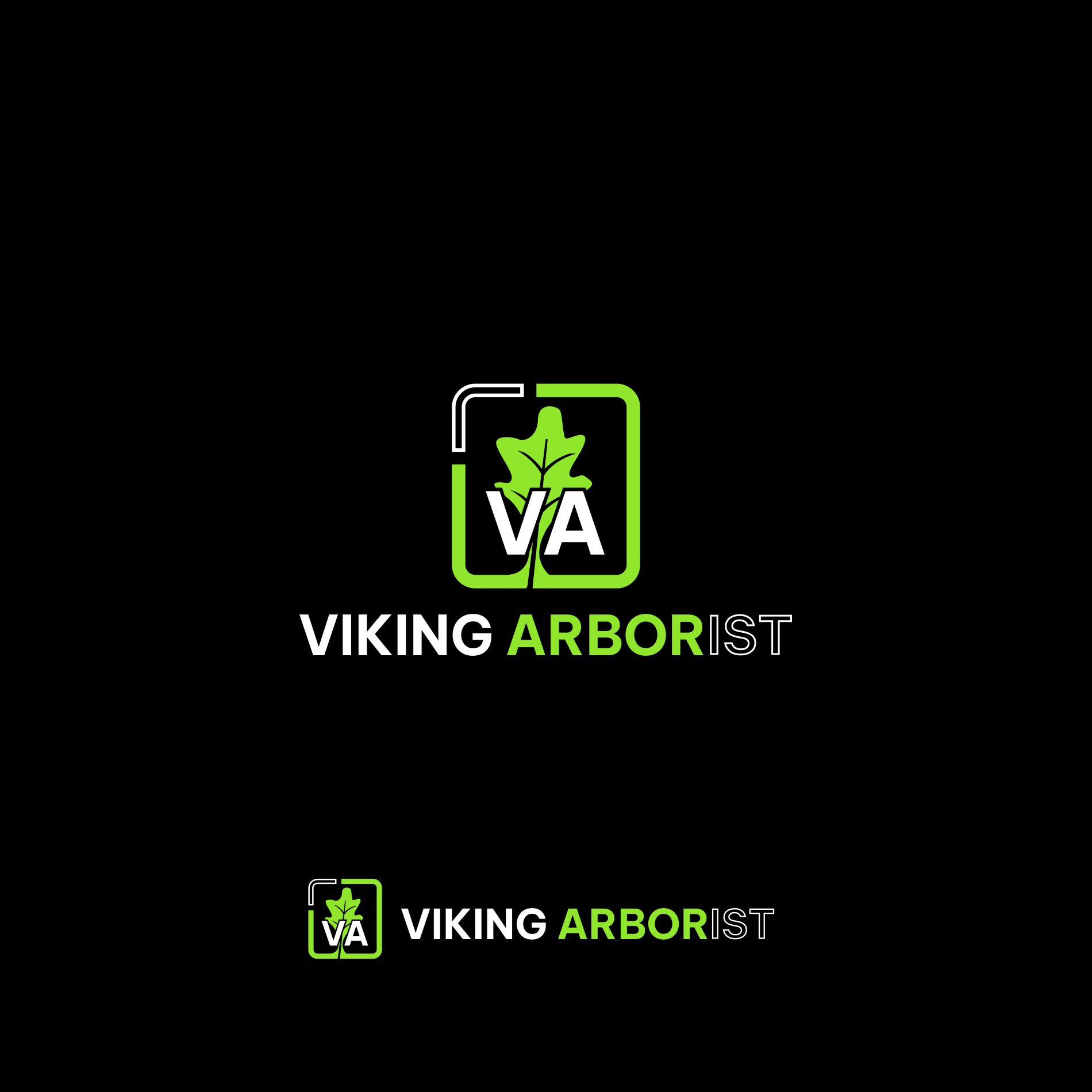 Logo Design by Jozjozan.Std™ for Viking Arbor  | Design #34400706