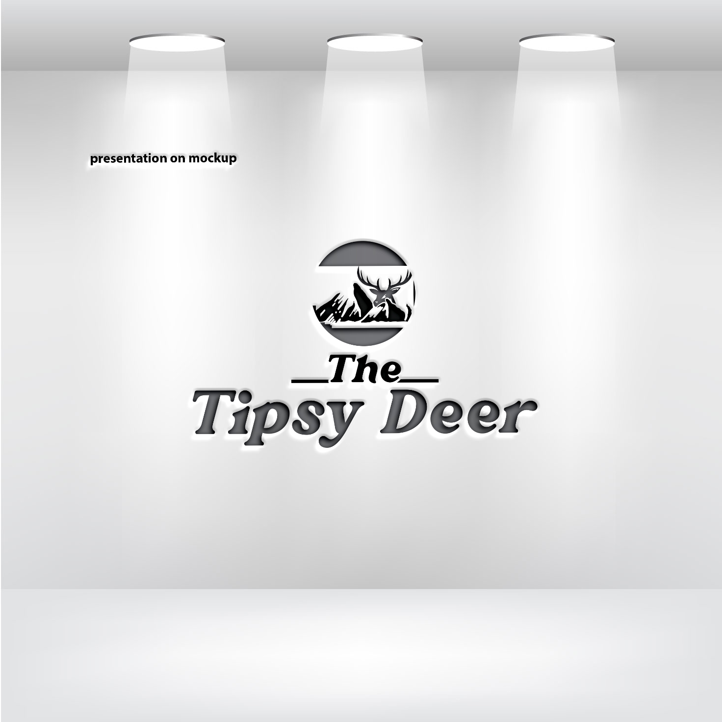 Logo-Design von RRR Design für The Tipsy Deer | Design #34394005