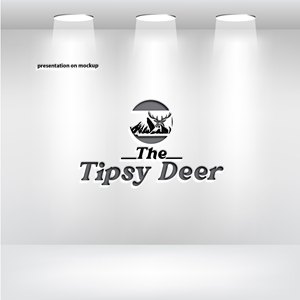 Logo Design by RRR Design for The Tipsy Deer | Design: #34394005