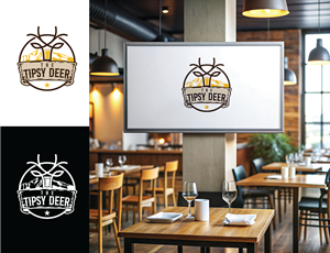 Design de Logo par RA-bica pour The Tipsy Deer | Design : #34390560