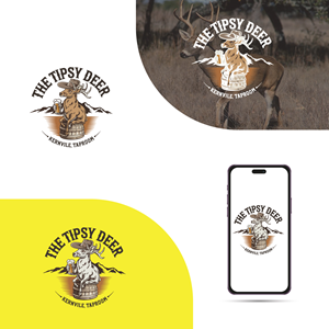 Design de Logo par VectorForge pour The Tipsy Deer | Design : #34394316