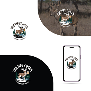 Design de Logo par VectorForge pour The Tipsy Deer | Design : #34394317