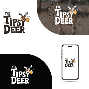 Design de Logo par VectorForge pour The Tipsy Deer | Design : #34394440