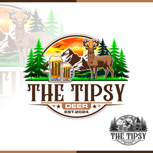 Logo Design by Suvendu.S for The Tipsy Deer | Design: #34412337