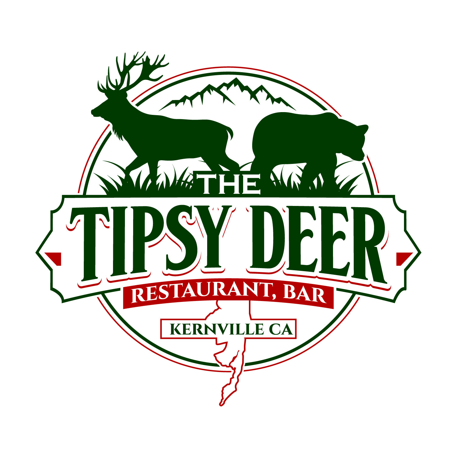 Logo-Design von Suvendu.S für The Tipsy Deer | Design #34412454