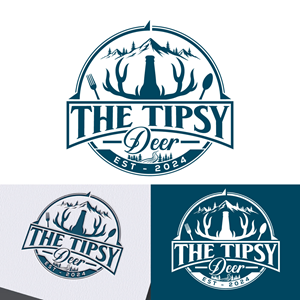 Logo Design by Suvendu.S for The Tipsy Deer | Design: #34419346