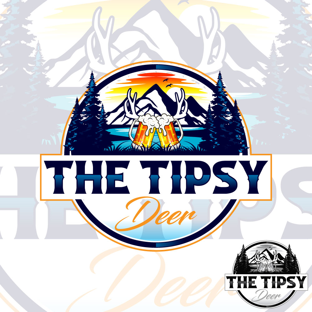 Logo Design by Suvendu.S for The Tipsy Deer | Design #34421139