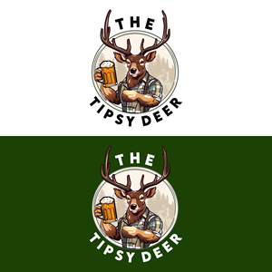 Design de Logo par cah awu pour The Tipsy Deer | Design : #34387339