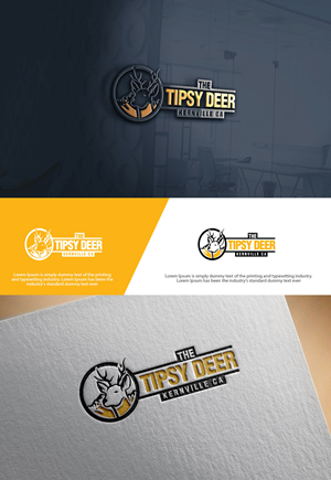 Logo Design by sulemani  creation for The Tipsy Deer | Design: #34411921