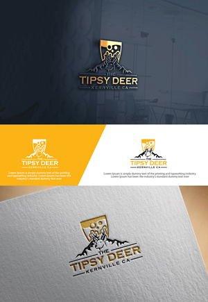 Logo Design by sulemani  creation for The Tipsy Deer | Design: #34411922