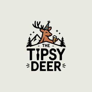 Logo Design by Creative Arif for The Tipsy Deer | Design: #34392247