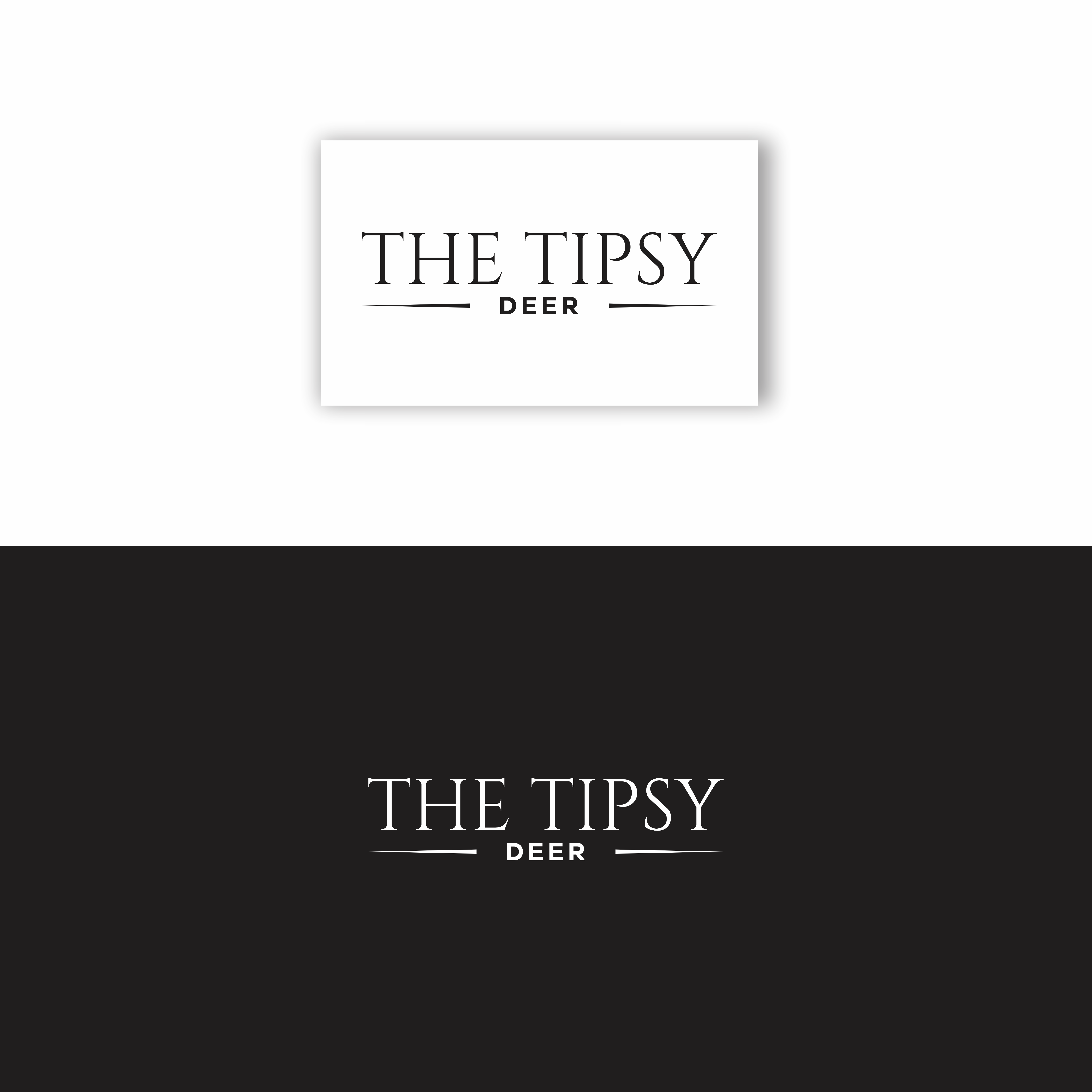 Logo-Design von cahdesign für The Tipsy Deer | Design #34390022