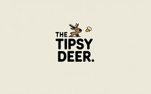 Logo Design by Mukuuu for The Tipsy Deer | Design: #34391991