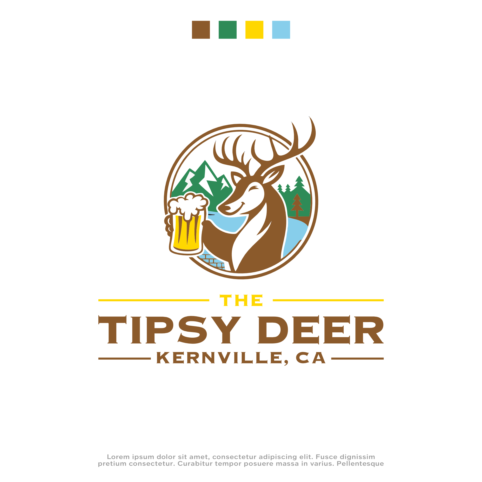 Design de Logo par win it pour The Tipsy Deer | Design #34387342