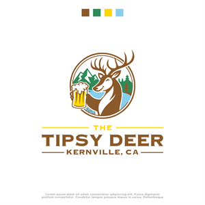 Design de Logo par win it pour The Tipsy Deer | Design : #34387342