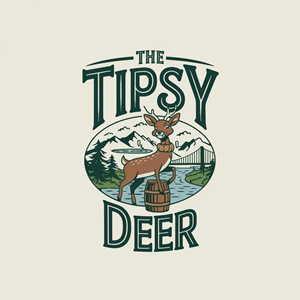 Design de Logo par Olivia Marie Smith pour The Tipsy Deer | Design : #34395904